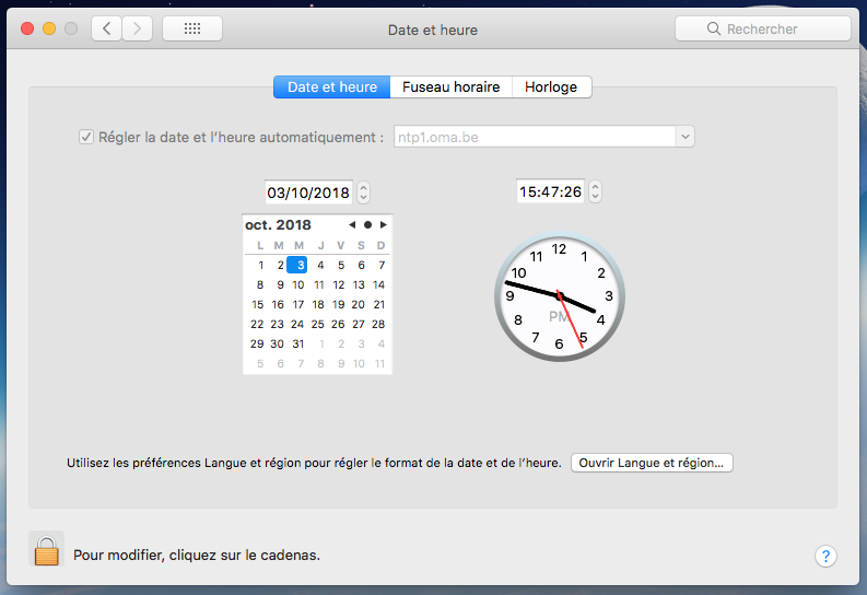 Open the Control Pann el