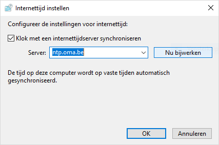Open the Control Pannel